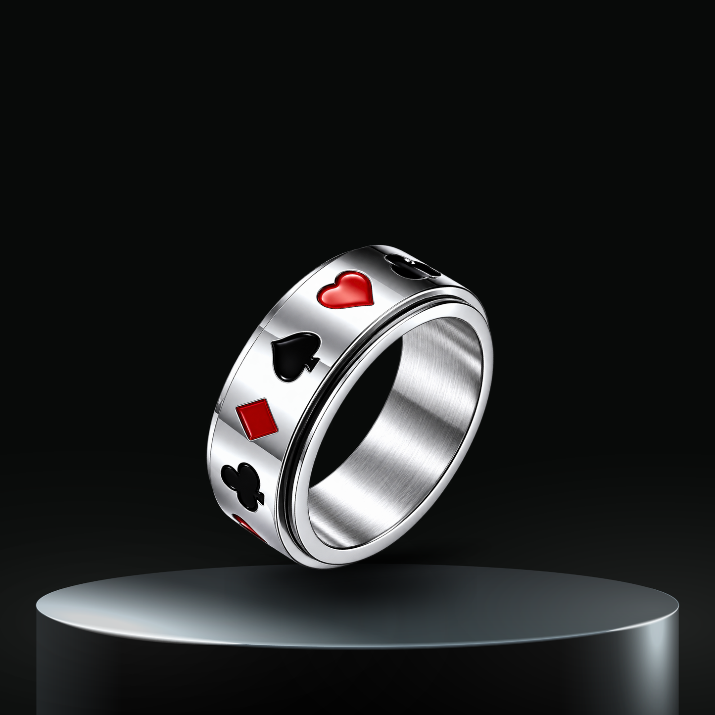 High Stakes Spinner Ring