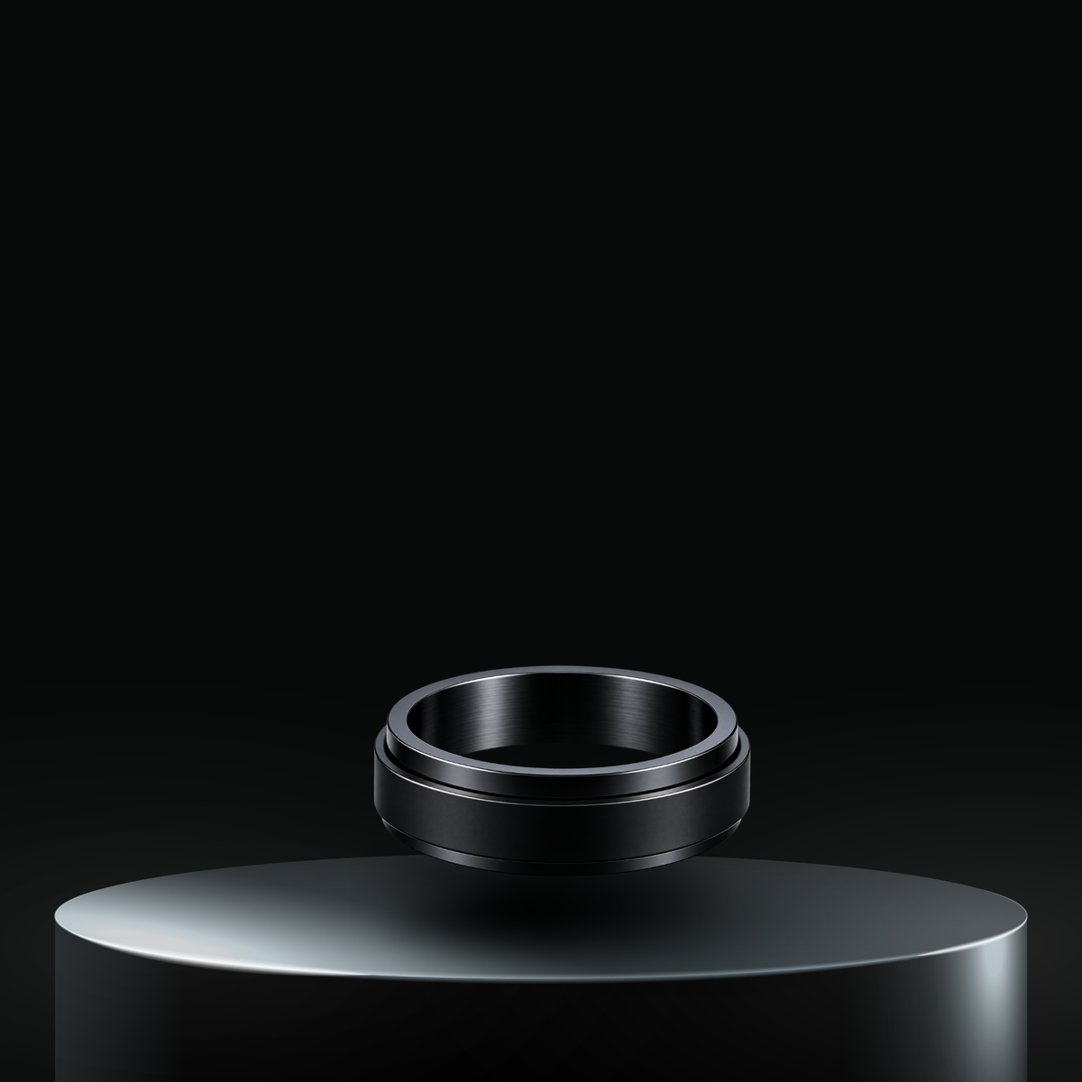 Midnight Spinner Ring