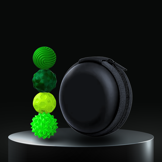 Textured Sensory Ball Set — Green