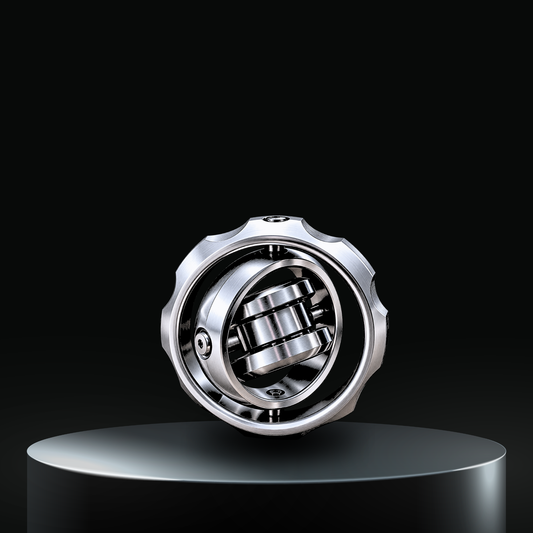 Mechforce EDC Gyroscope made of CNC machined stainless steel