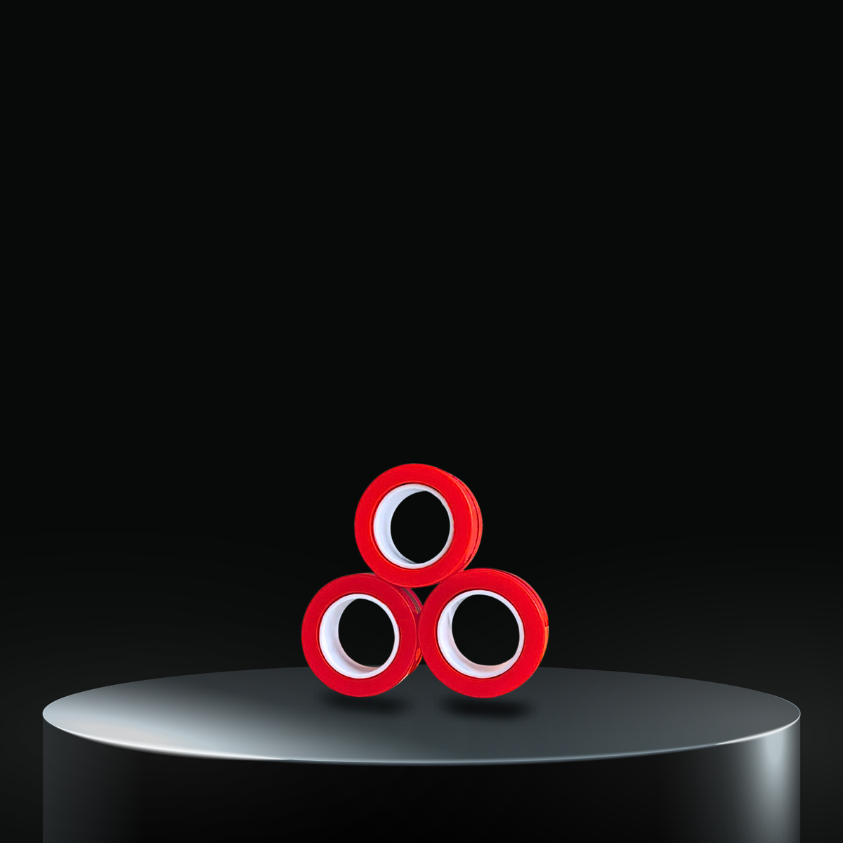 3 Piece Magnetic Fidget Rings Set